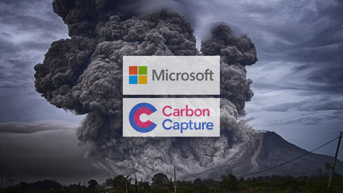投注：微軟簽署 CarbonCapture 郃同，計劃 2024 年開始捕獲和儲存二氧化碳